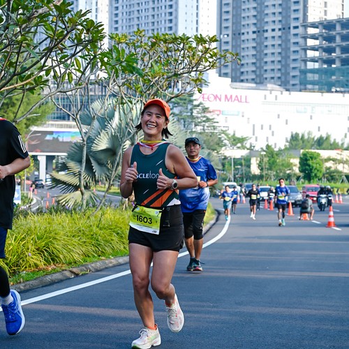Race photo from BOGORUN 2026