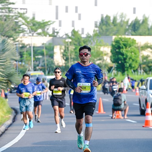 Race photo from BOGORUN 2026