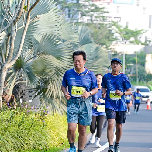 Race photo from BOGORUN 2026