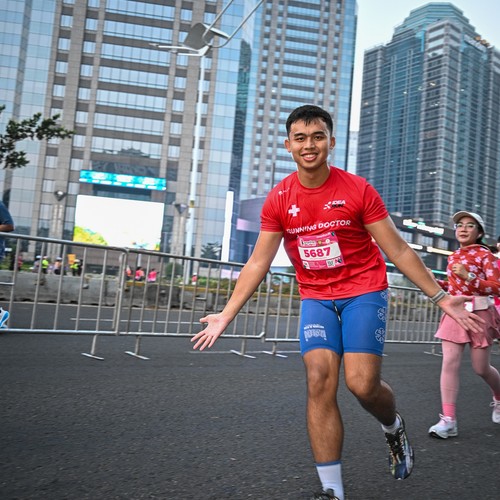 Race photo from SMARTFREN RUN 2026