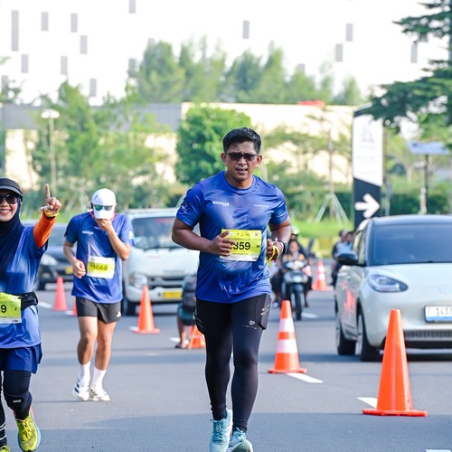 Race photo from BOGORUN 2026