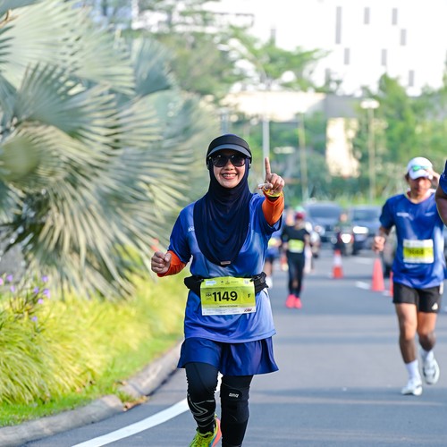 Race photo from BOGORUN 2026