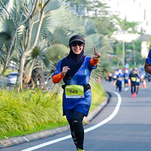 Race photo from BOGORUN 2026