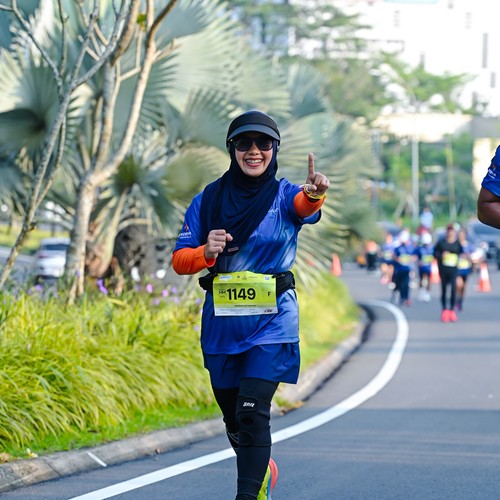 Race photo from BOGORUN 2026