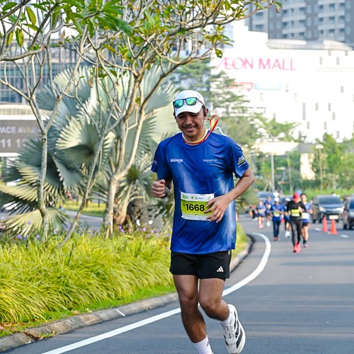 Race photo from BOGORUN 2026