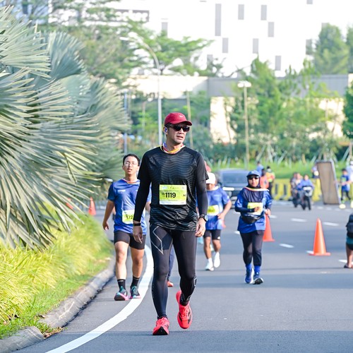 Race photo from BOGORUN 2026