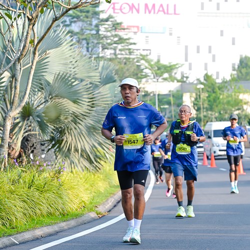 Race photo from BOGORUN 2026