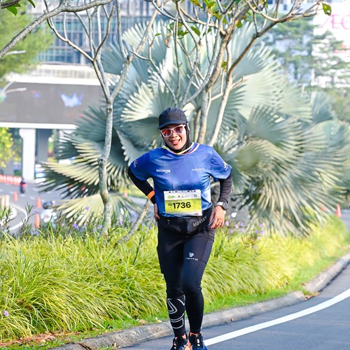 Race photo from BOGORUN 2026