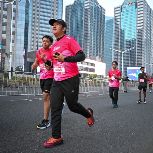 Race photo from SMARTFREN RUN 2026