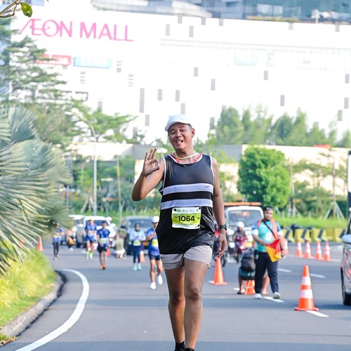 Race photo from BOGORUN 2026