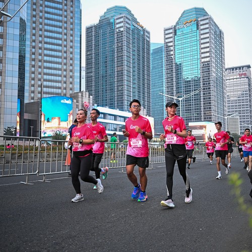 Race photo from SMARTFREN RUN 2026
