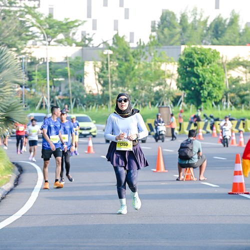 Race photo from BOGORUN 2026