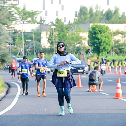 Race photo from BOGORUN 2026