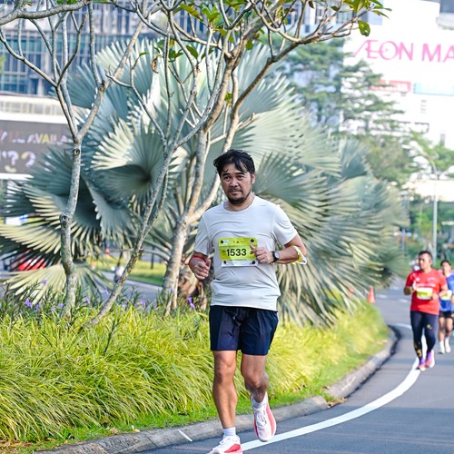 Race photo from BOGORUN 2026