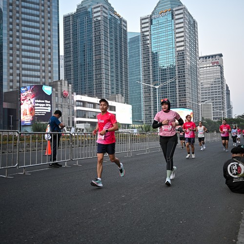 Race photo from SMARTFREN RUN 2026