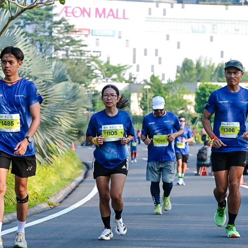 Race photo from BOGORUN 2026