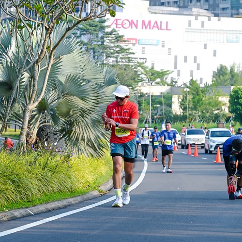 Race photo from BOGORUN 2026