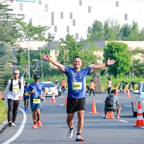 Race photo from BOGORUN 2026