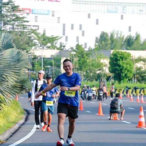 Race photo from BOGORUN 2026