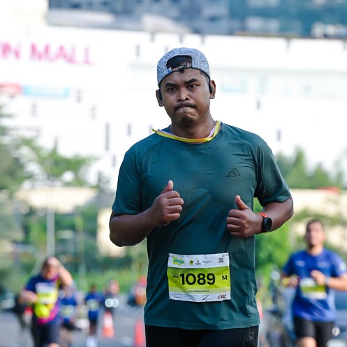 Race photo from BOGORUN 2026