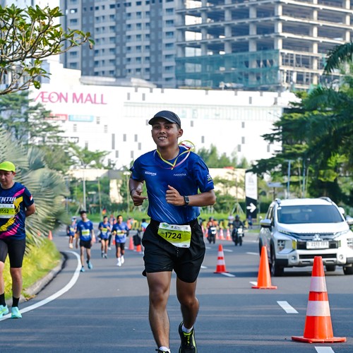 Race photo from BOGORUN 2026