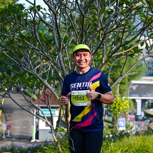 Race photo from BOGORUN 2026