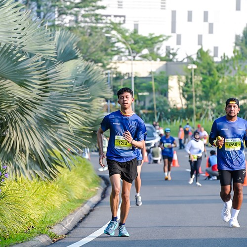 Race photo from BOGORUN 2026
