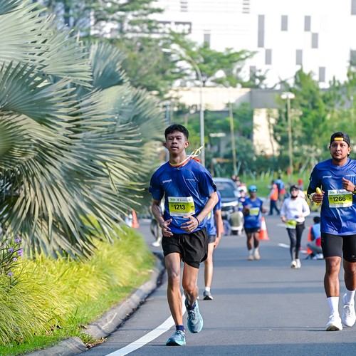 Race photo from BOGORUN 2026