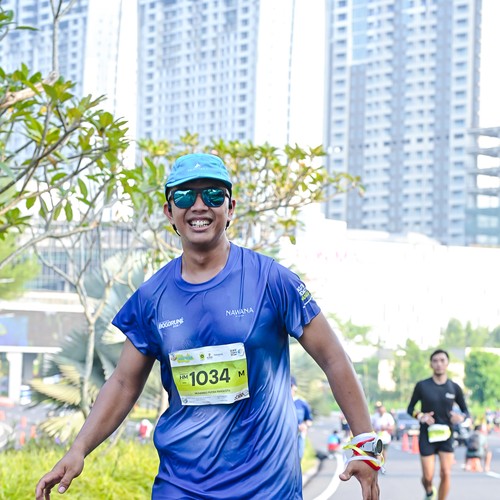 Race photo from BOGORUN 2026