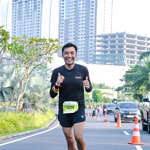 Race photo from BOGORUN 2026