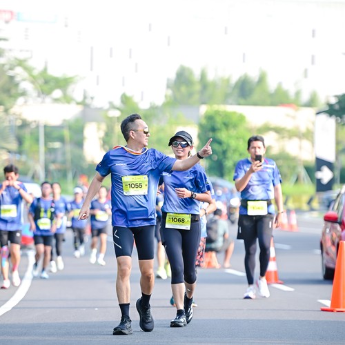 Race photo from BOGORUN 2026