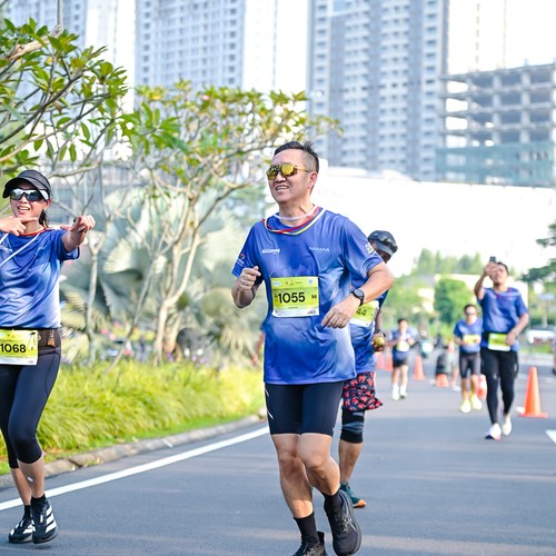 Race photo from BOGORUN 2026