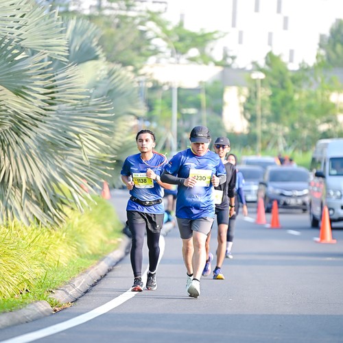 Race photo from BOGORUN 2026