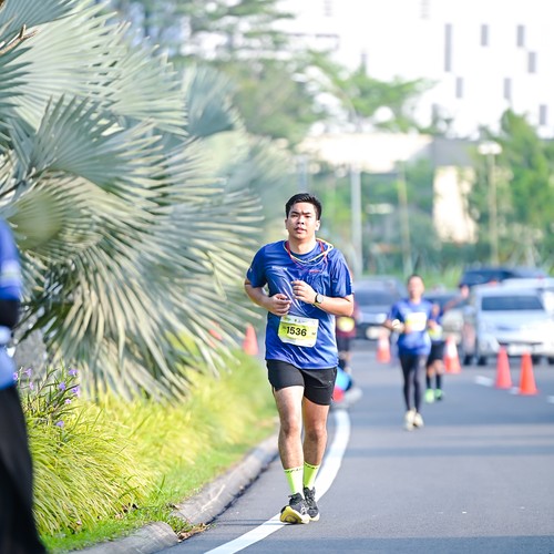 Race photo from BOGORUN 2026