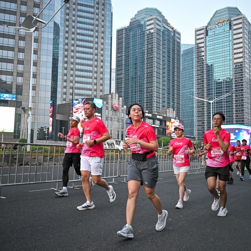 Race photo from SMARTFREN RUN 2026