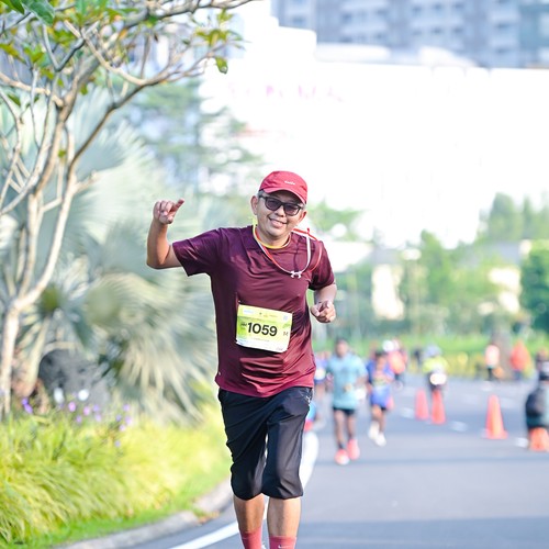 Race photo from BOGORUN 2026