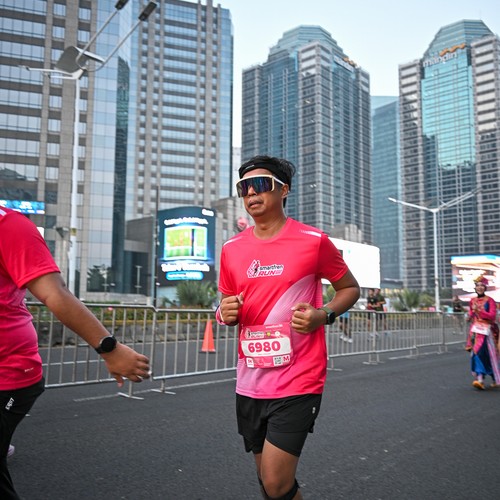 Race photo from SMARTFREN RUN 2026