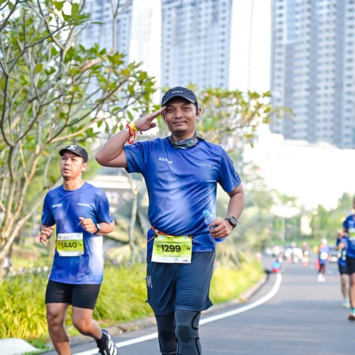 Race photo from BOGORUN 2026