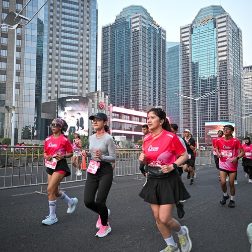 Race photo from SMARTFREN RUN 2026