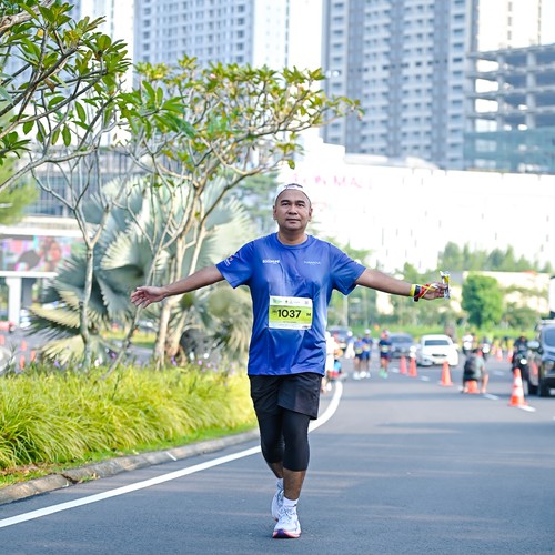 Race photo from BOGORUN 2026