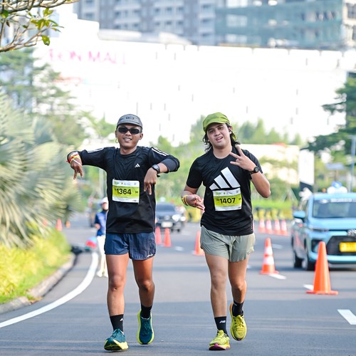 Race photo from BOGORUN 2026