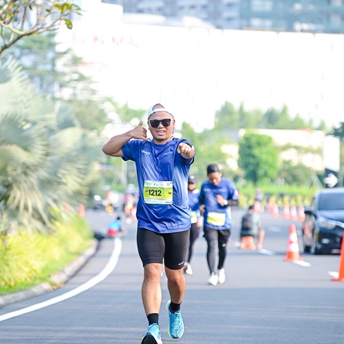 Race photo from BOGORUN 2026