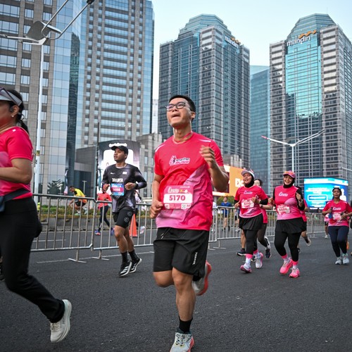 Race photo from SMARTFREN RUN 2026
