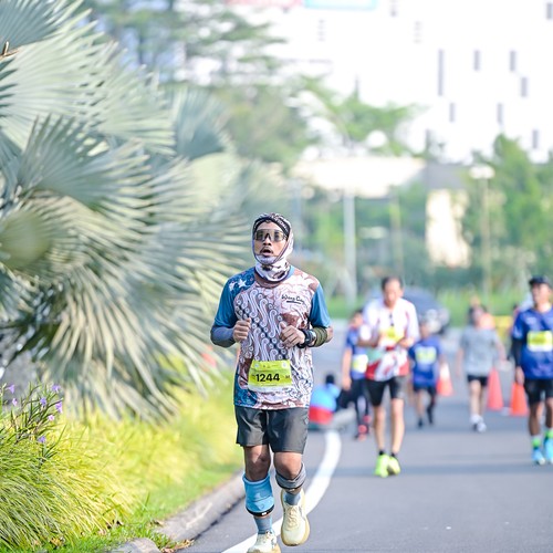Race photo from BOGORUN 2026