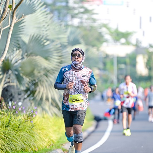 Race photo from BOGORUN 2026