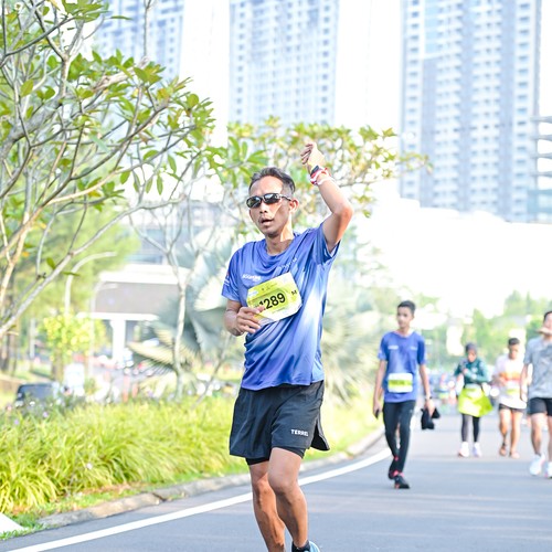Race photo from BOGORUN 2026