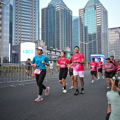 Race photo from SMARTFREN RUN 2026