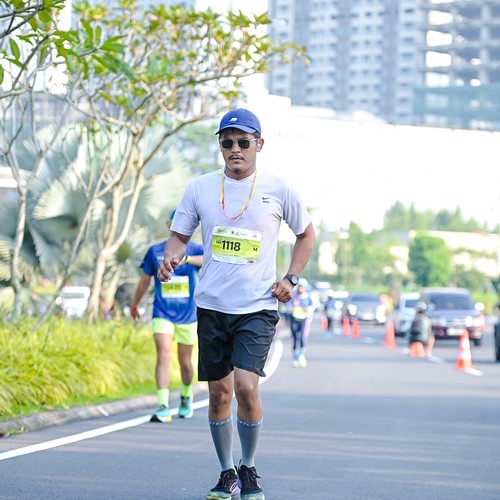 Race photo from BOGORUN 2026