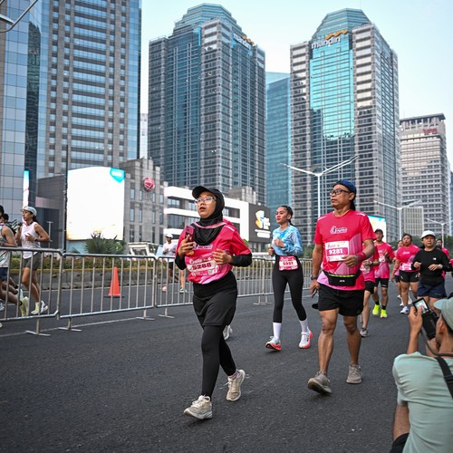 Race photo from SMARTFREN RUN 2026