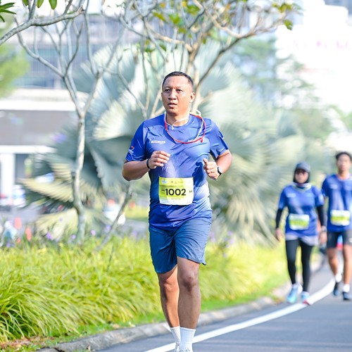 Race photo from BOGORUN 2026